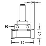 Trend C209X1/4TC Intumescent cutter 10mm x 24mm - Image 2