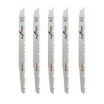Bosch S1531L 240mm Wood Cutting Reciprocating Sawblades - Pack Of 5 - Image 2
