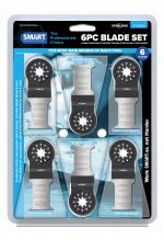 Smart ST6MAK Starlock Multi Tool Blade Set - 6 Piece