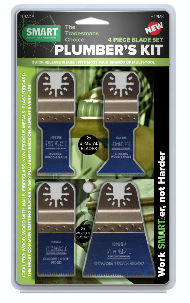Smart H4PMK Multi Tool Blade Set - 4 Piece - Image 1
