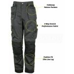 Apache ATS 3D Stretch Work Trousers Grey/Black - W36 x Reg - Image 4