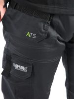 Apache ATS 3D Stretch Work Trousers Grey/Black - W36 x Reg - Image 2