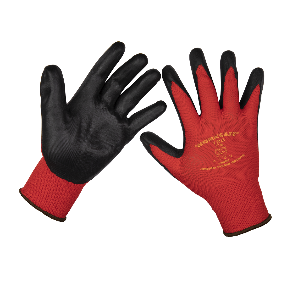 Sealey Worksafe FlexiGrip Nitrile Gloves