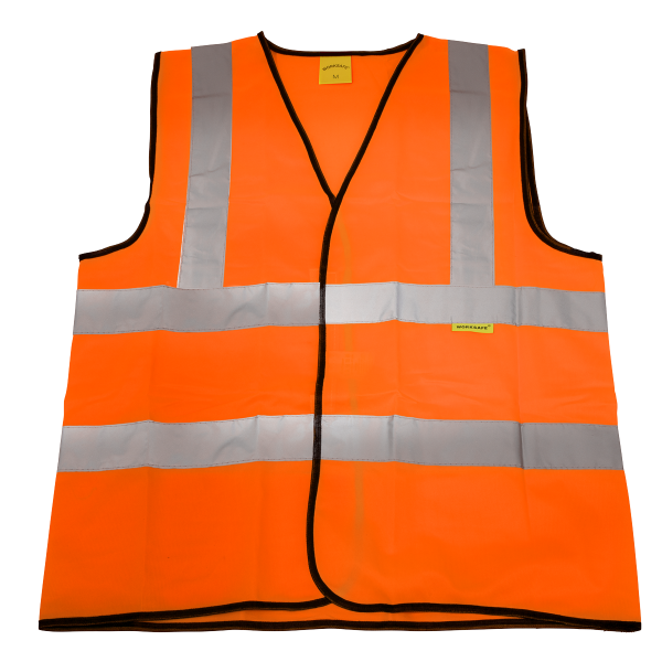 Sealey Safety Clothing | Hi-Vis Waistcoat Orange - Medium| Hi-Vis Waistcoat Orange - LargeHi-Vis Waistcoat Orange - Extra Large