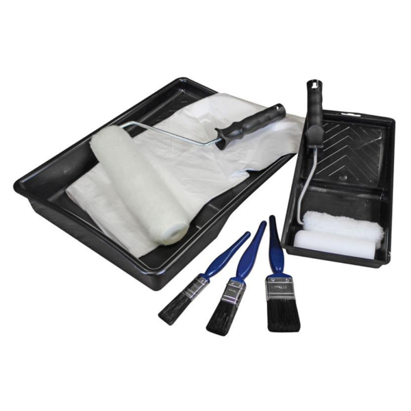 Faithfull 11 Piece Decorating Paint Tray + Roller Kit