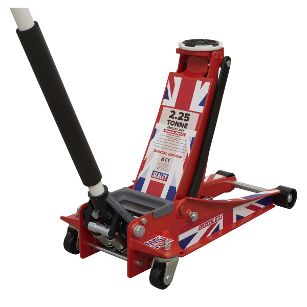 Sealey 2.25 Tonne Low Entry Rocket Lift Trolley Jack