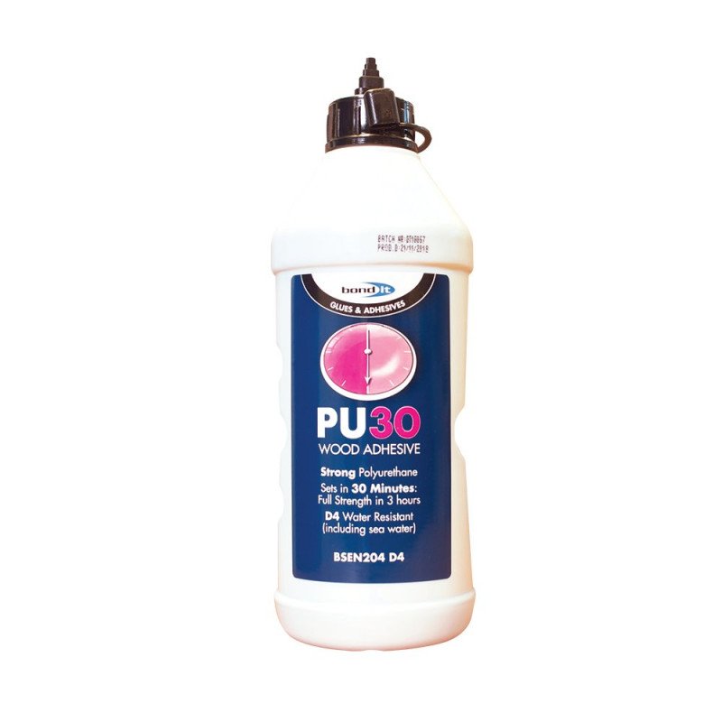 Bond It PU30 D4 Water Resistant Wood Glue Adhesive - 750ML - Image 1