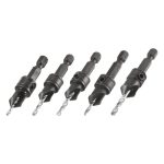 Trend QR/CS/Set Quick Release Drill & Countersink Set - 5 Piece