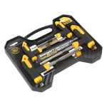 Sealey Hex Key Set Ball End with T-Handle 8 Piece Set