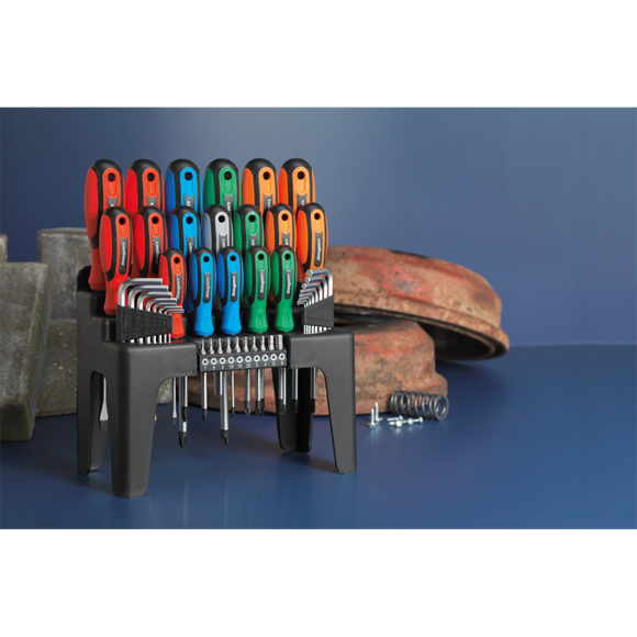 Sealey S01090 Screwdriver, Hex Key & Bit Set - 44 Piece - Image 3