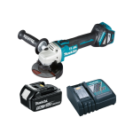 Makita DGA463 18v LXT 115mm Brushless Angle Grinder Kit Inc. 1x5.0AH Battery & Charger