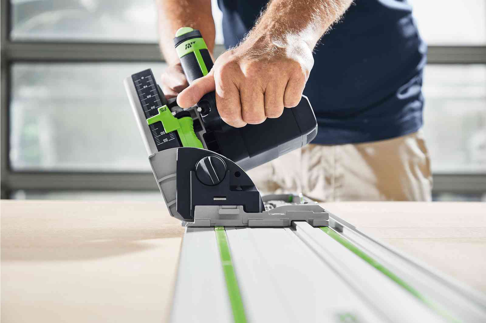 Festool 577212 TS55 FEBQ-Plus Fan Edition Plunge Saw 110v - Image 3
