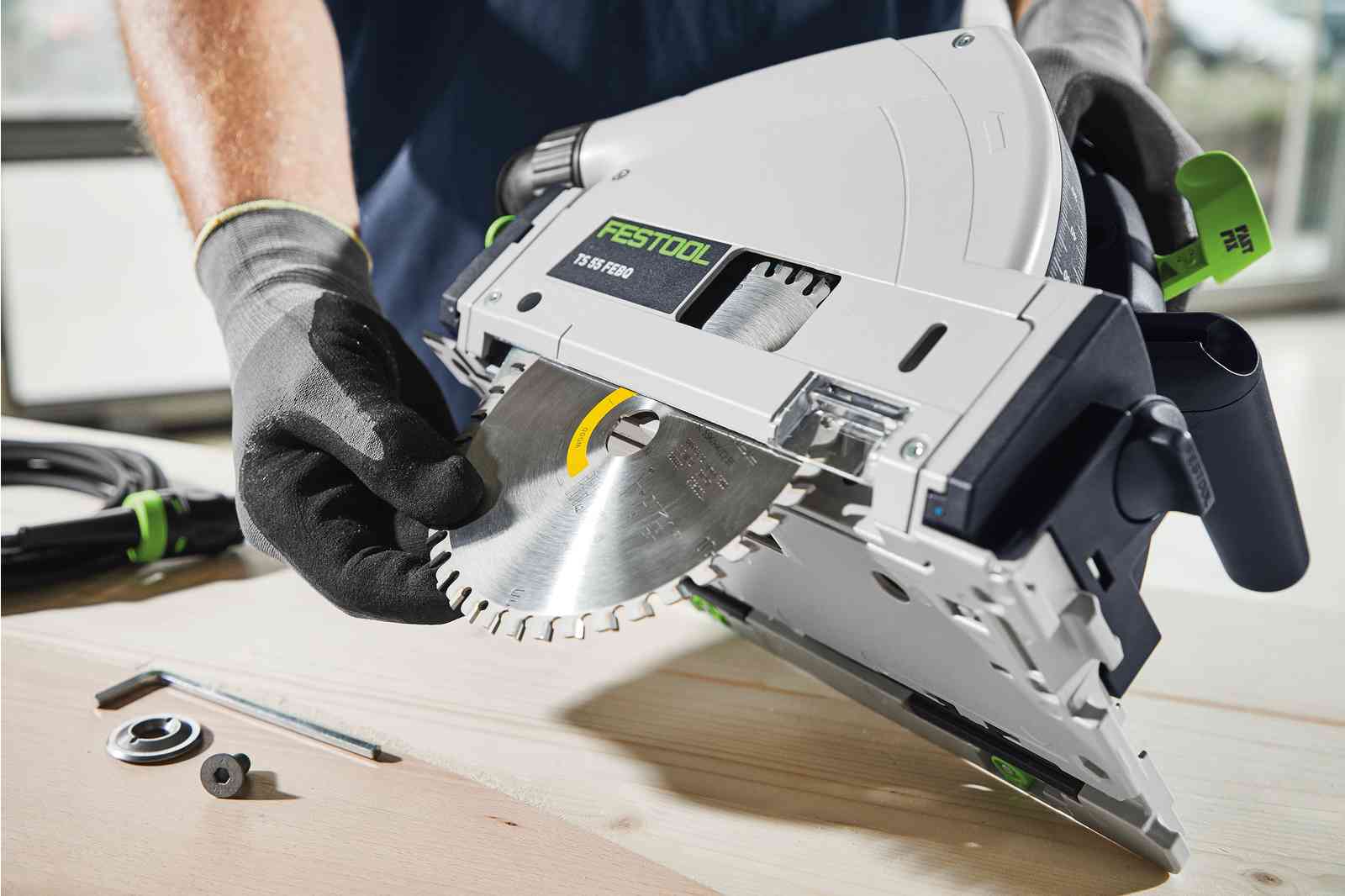 Festool 577211 TS55 FEBQ-Plus Fan Edition Plunge Saw 240v - Image 4