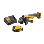 DeWalt DCG405 18v XR Brushless 125mm Angle Grinder Kit Inc. 1 x 5.0AH Battery