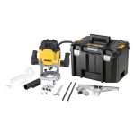 DeWalt DWE625KT 2300W 1/2" Plunge Router in T-Stak Case - 240v - Image 2