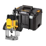 DeWalt DWE625KT 2300W 1/2" Plunge Router in T-Stak Case - 240v