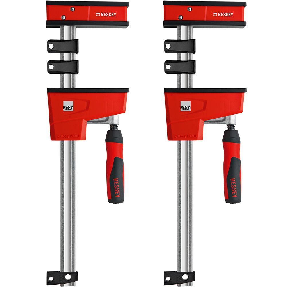 Bessey KRE60-2K OH Body Clamps 600mm - Twin Pack - Image 1