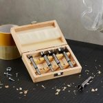 Makita D-47363 Forstner Drill Bit Set in Wooden Case 5 Pieces - Image 3