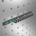 Wera Magnetic Impaktor 1 Socket Set on Rail 1/2" Drive 9 pieces - Image 2