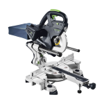 Festool 576847 Twin 18v KSC 60 EB-Basic 216mm KAPEX Sliding Mitre Saw Bare Unit - Image 2