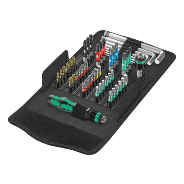 Wera Kraftform Kompakt 100 Screwdriver Service Kit 52 Piece