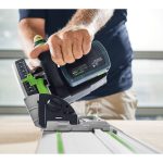 Festool 577025 Cordless Plunge Saw TSC 55 KEB-Basic Promo with 2 x 5.2ah Batteries - Image 6