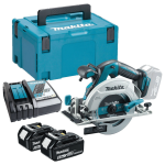 Makita DHS680RTJ 18v LXT Brushless Ø165mm Circular Saw Kit Inc. 2 x 5.0AH Batteries