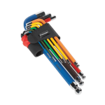 Sealey AK7190 Premier Ball End Hex Key Set - 9 Piece