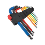 Sealey AK7190 Premier Ball End Hex Key Set - 9 Piece - Image 2