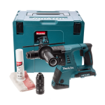 Makita DHR264ZJ Twin 18V SDS+ Rotary Hammer With QCC (Body only in Makpac Case) - Image 2