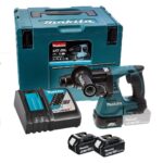 Makita DHR242RTJ 18v LXT Brushless SDS+ Hammer Drill Kit Inc. 2x5.0AH Batteries