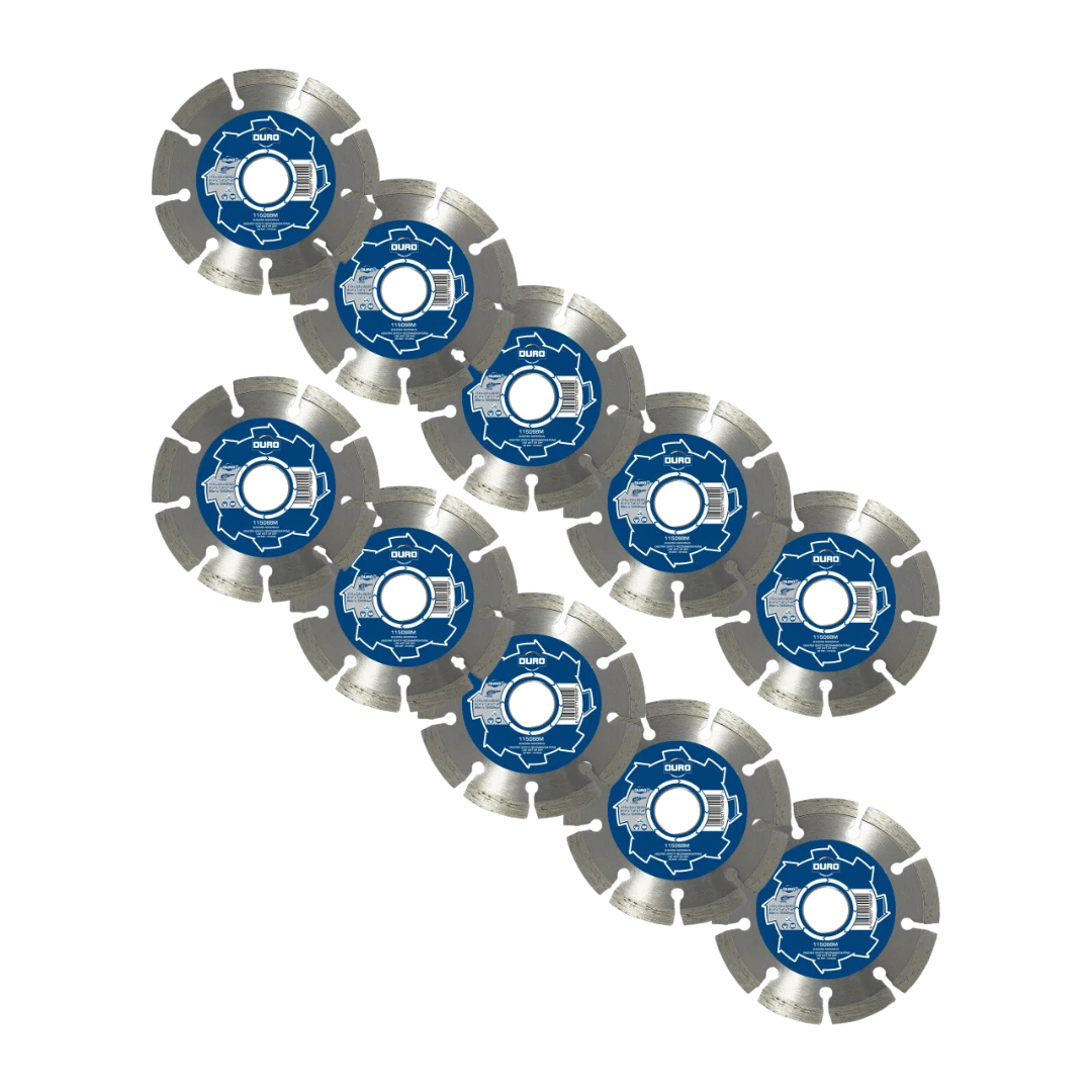 115dsbm 10 pack Duro General Purpose Diamond Blade 115mm / 4½" (10 Pack) - Image 1