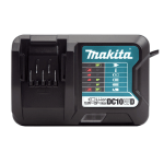 Makita DC10WD 10.8V / 12V MAX CXT Slide Li-ion Battery Charger - Image 2