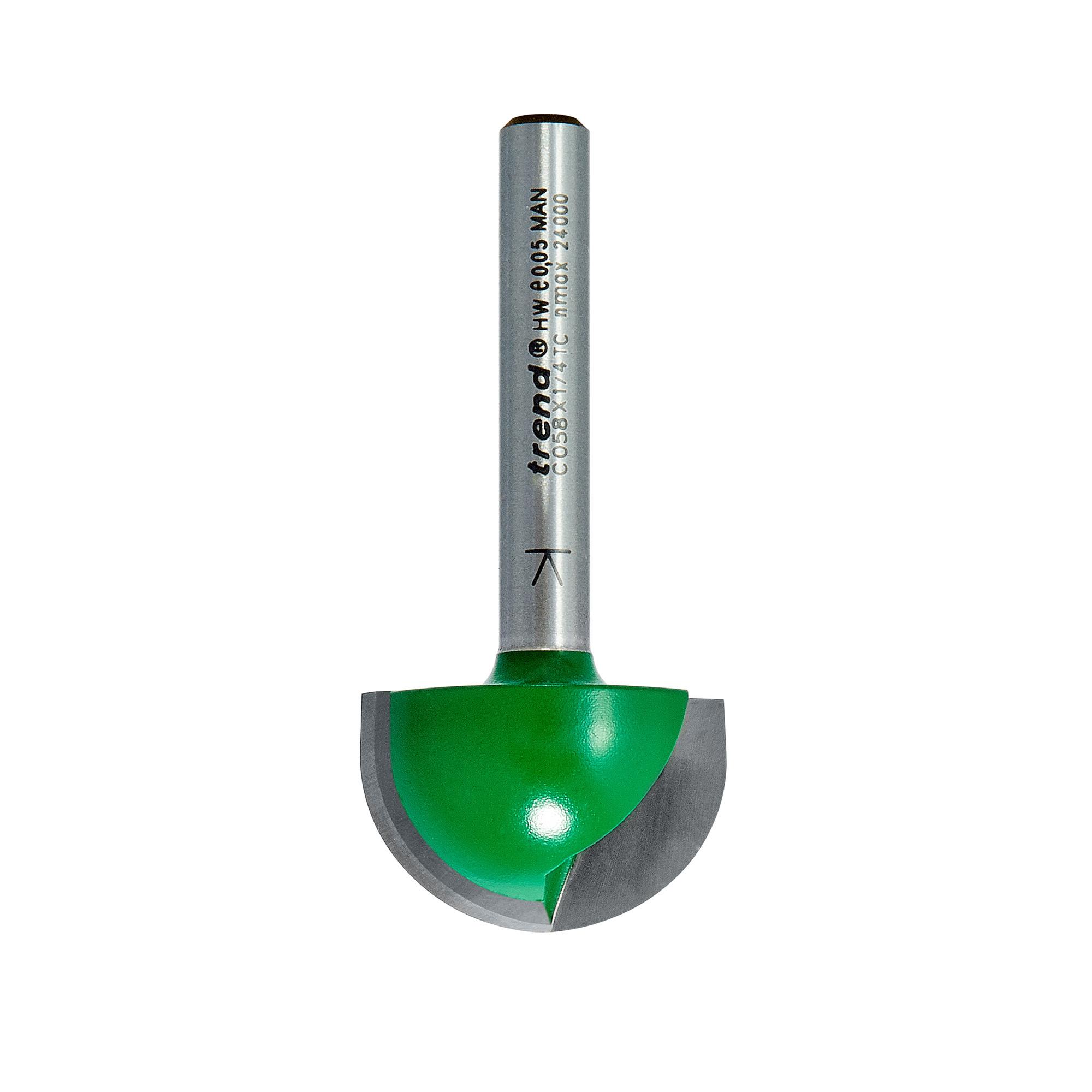 Trend C058X1/4TC Radius 12.7mm radius x 25.4mm diameter - Image 1