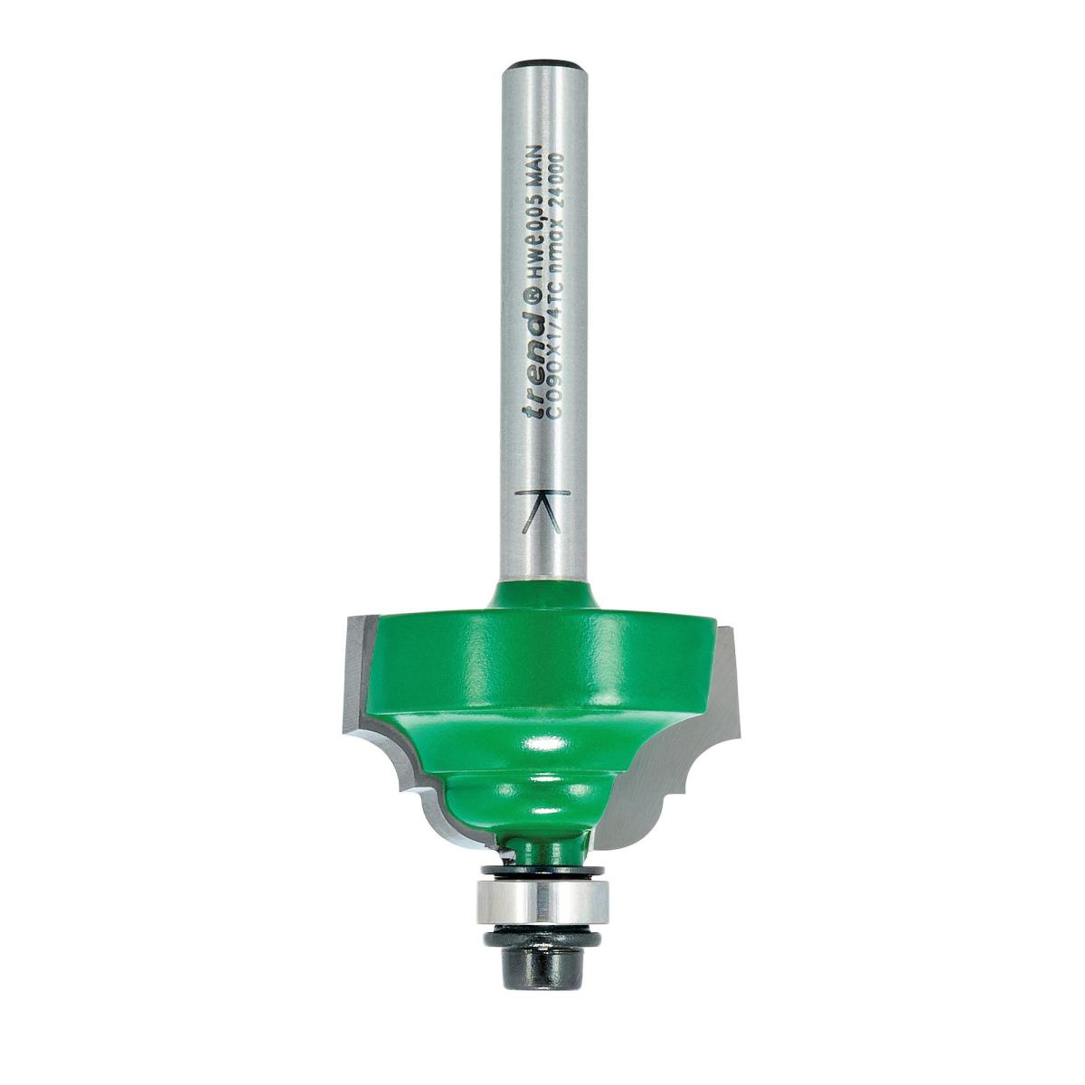 Trend C090X1/4TC Classic ogee 4mm radius - Image 1
