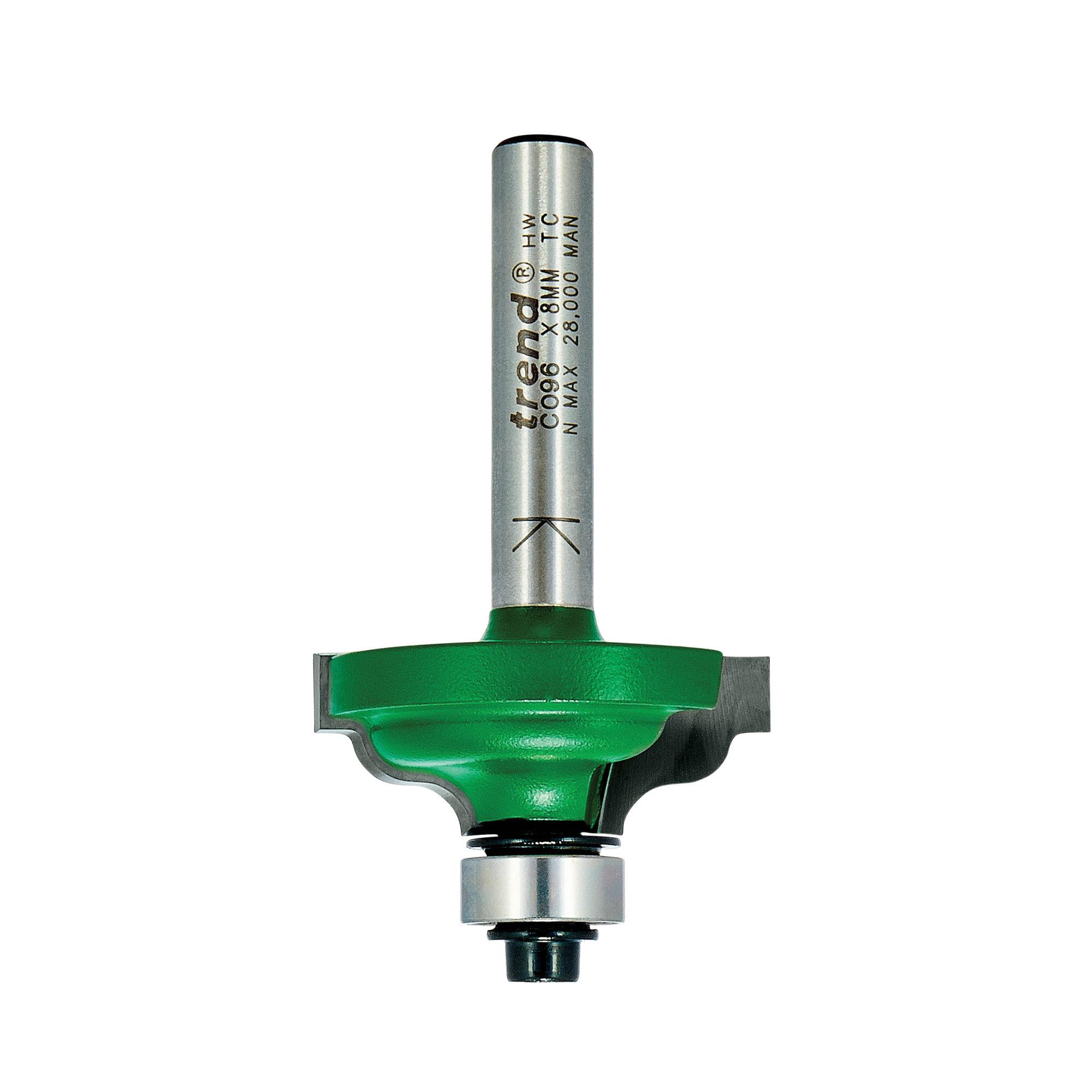 Trend C096X8MMTC Self guided ogee quirk 4mm radius - Image 1
