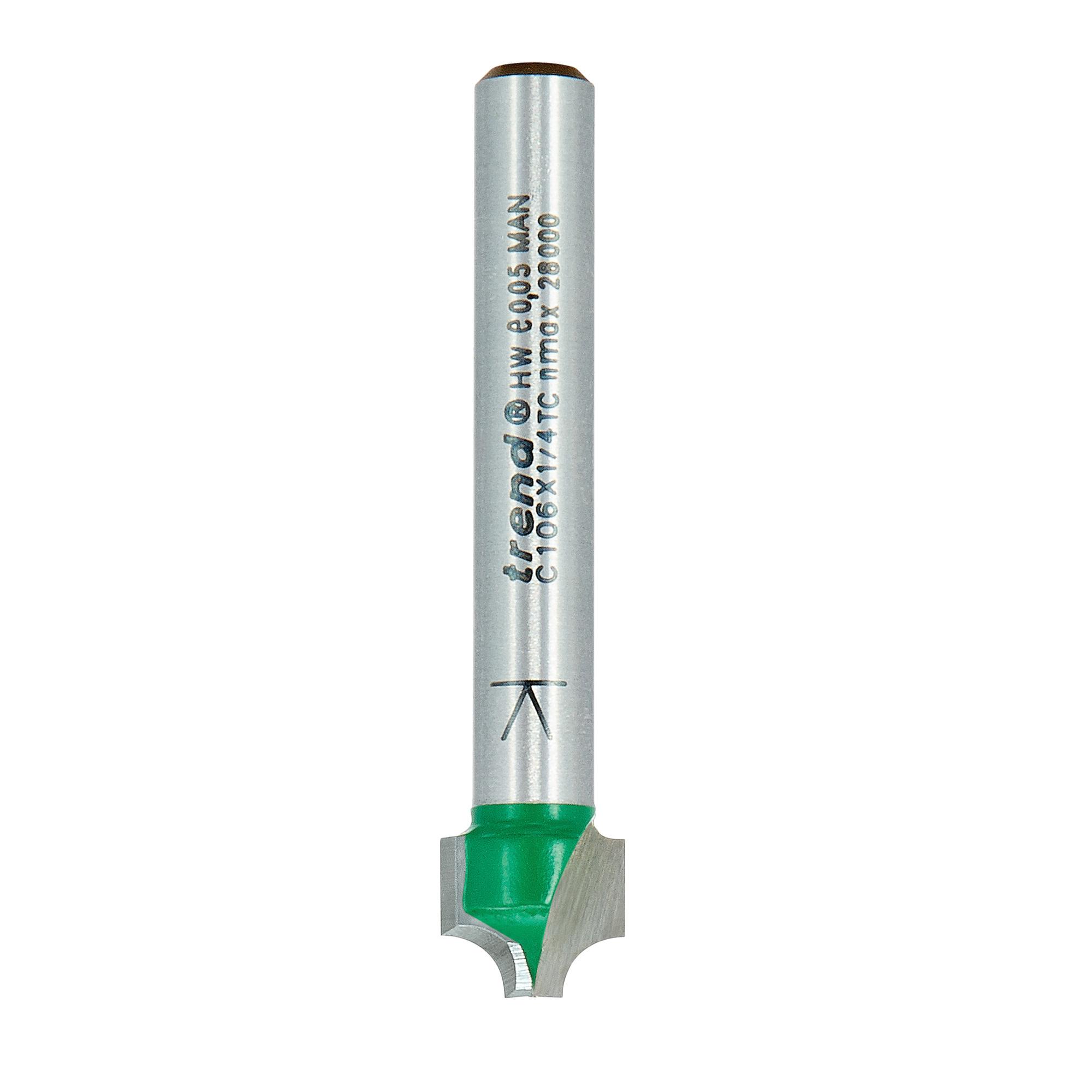 Trend C106X1/4TC Ovolo 3.2mm radius x 9.5mm diameter - Image 1