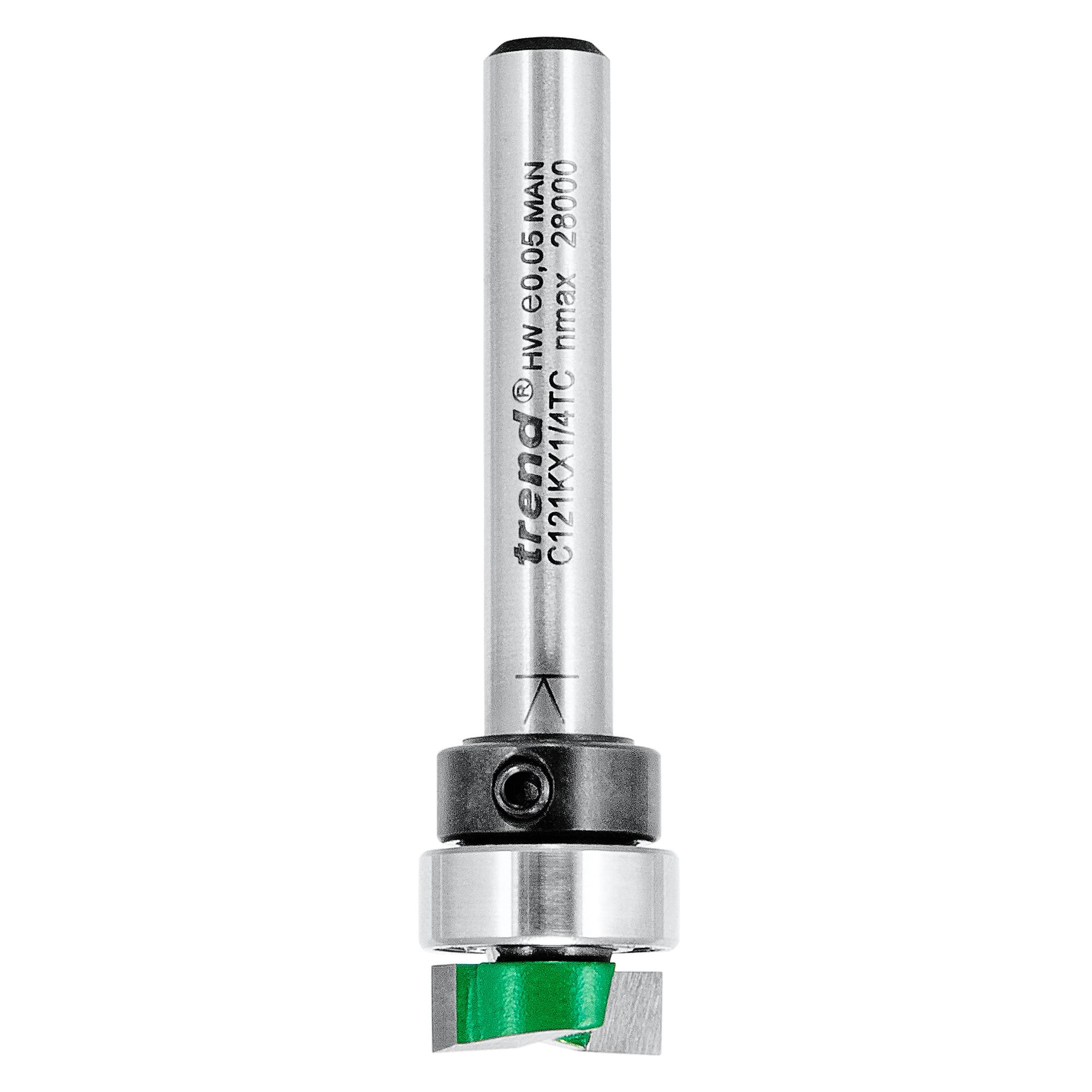 c121kx1_4tc_2d1 Trend C121KX1/4TC Template profile 12.7mm diameter - Image 1
