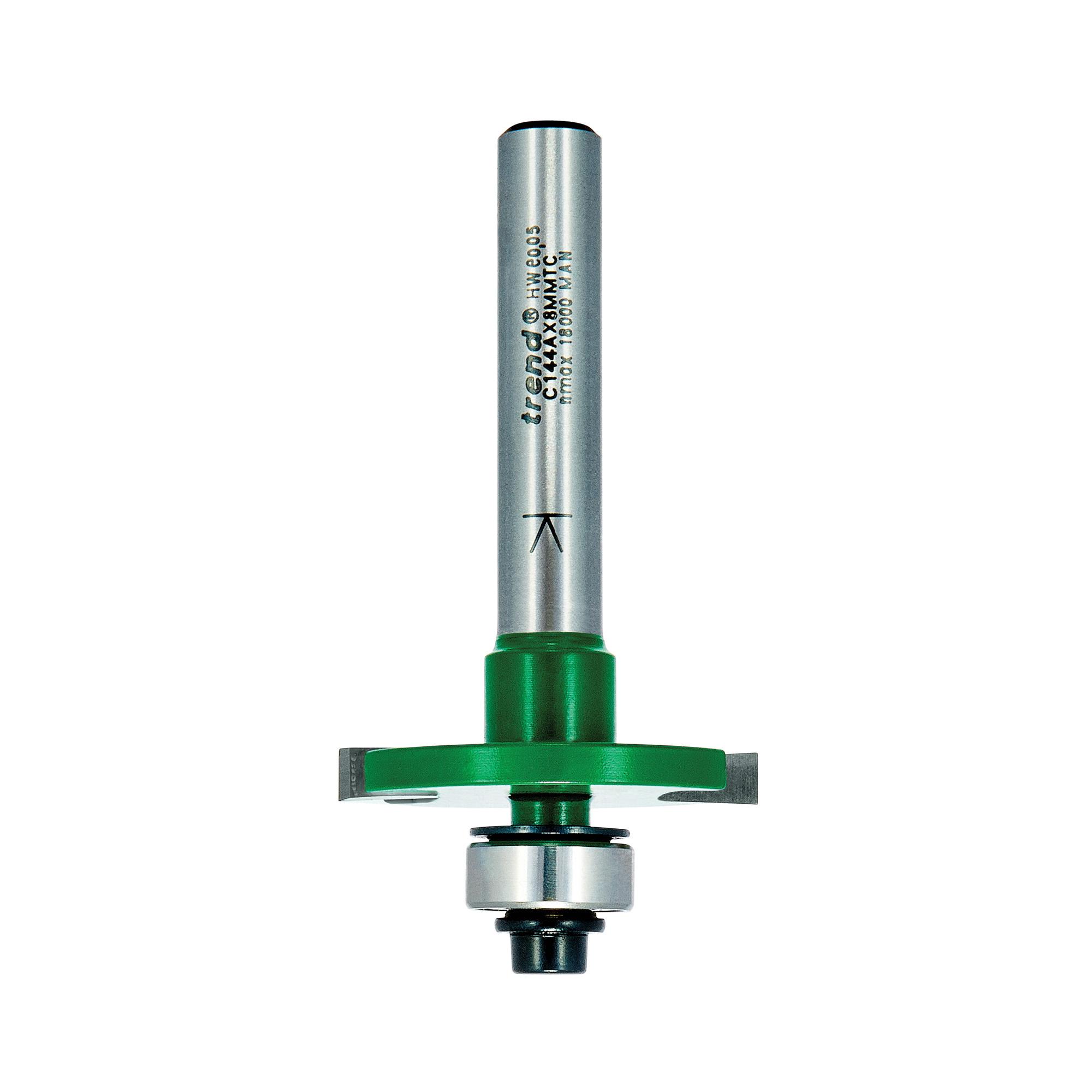 c144ax8mmtc_2d1 Trend C144AX8MMTC Slotting cutter 4.0mm cut x 31.8m diameter - Image 1
