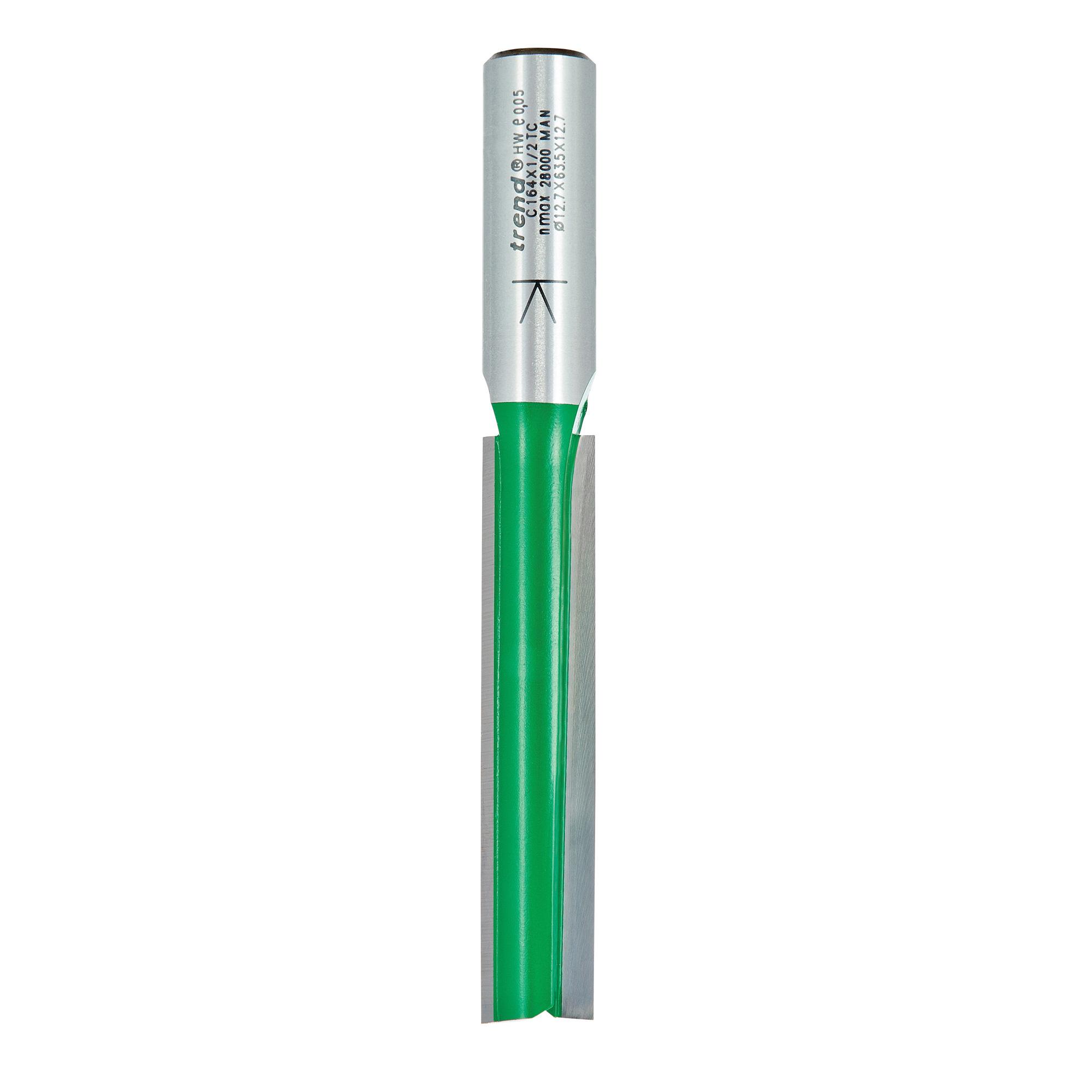 Trend C164X1/2TC Two flute cutter 12.7mm diameter - Image 1