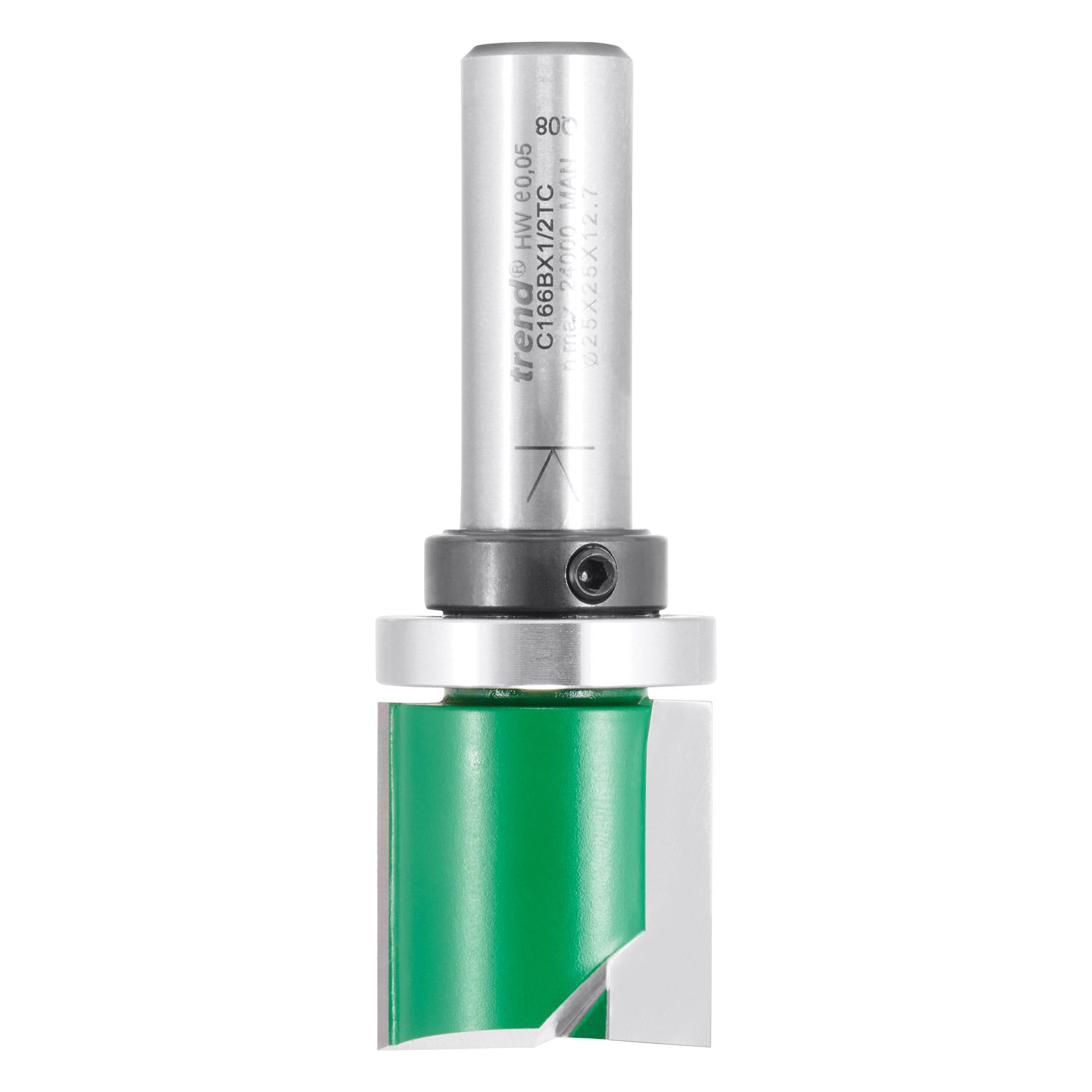 c166bx1_2tc_2d1 Trend C166BX1/2TC 1/2in Bearing Guided Profiler 25mm dia x 25mm cut depth - Image 1
