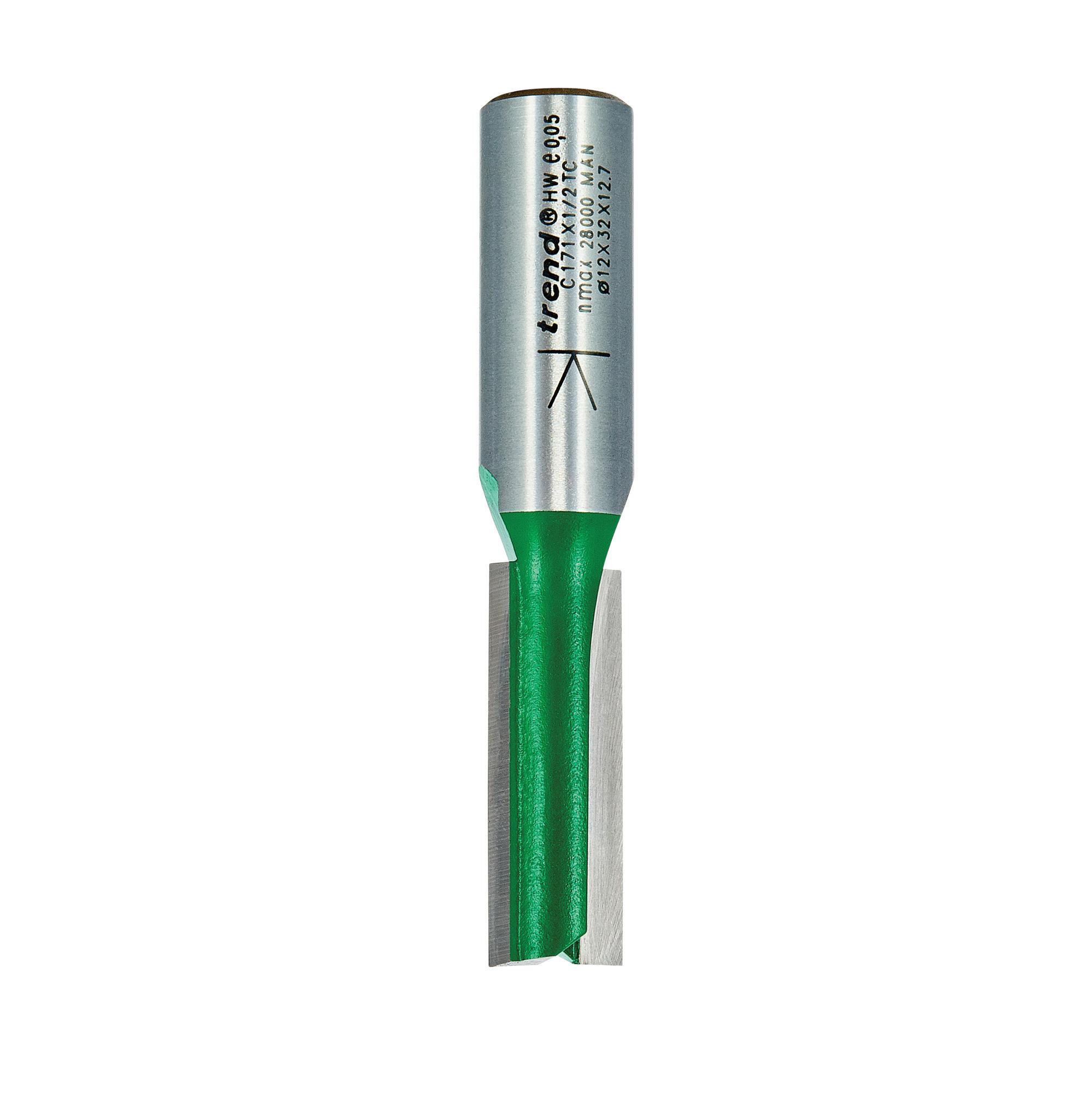 Trend C171X1/2TC Two flute cutter 12mm diameter - Image 1