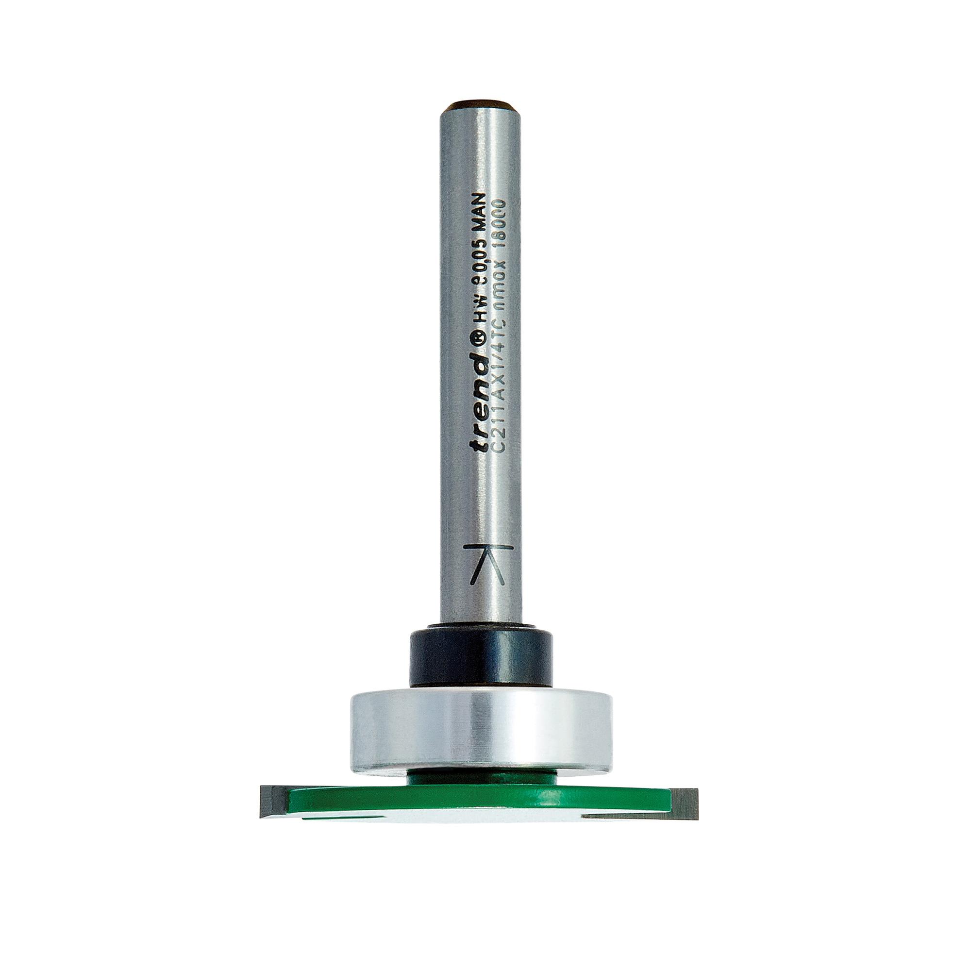 c211ax1_4tc_2d1 Trend C211AX1/4TC Weatherseal groover 2.5mm x 7mm - Image 1
