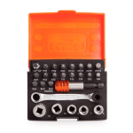 Bahco 2058/S26 1/4" Drive Ratchet and Socket Set 26pc - Image 2