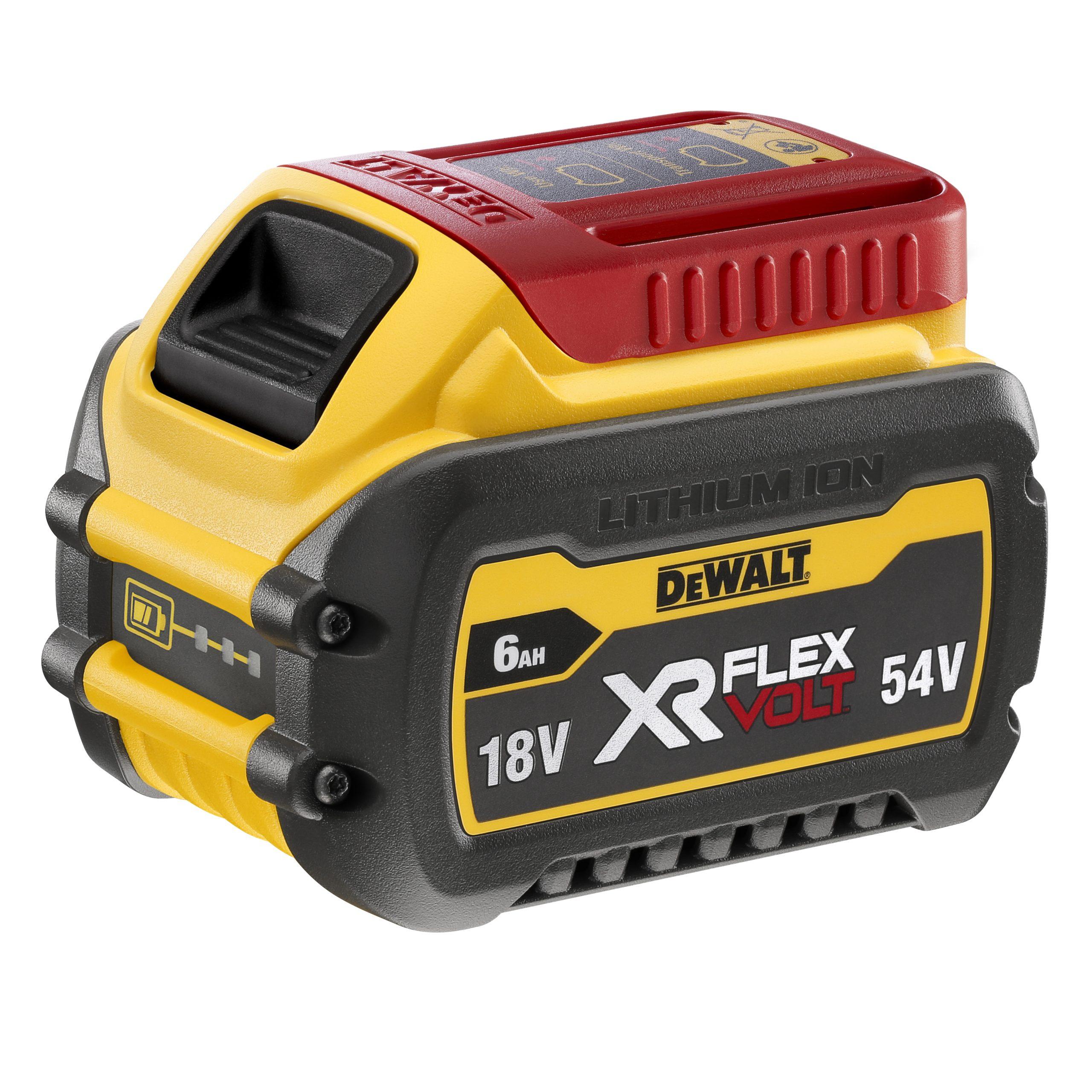 DCB546_3 DeWalt DCB546-XJ XR 6.0Ah Flexvolt 18/54V Battery Pack - Image 1