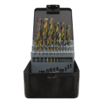Sealey S0938 HSS Drill Bit Set 25pc Edge Ground - Metric DIN 338 - Image 3