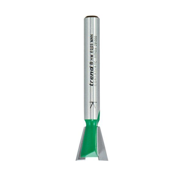 Trend C041X1/4TC Dovetail cutter angle=104 degrees x 12.7mm diameter