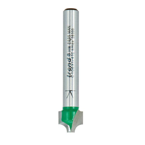 Trend C106X1/4TC Ovolo 3.2mm radius x 9.5mm diameter