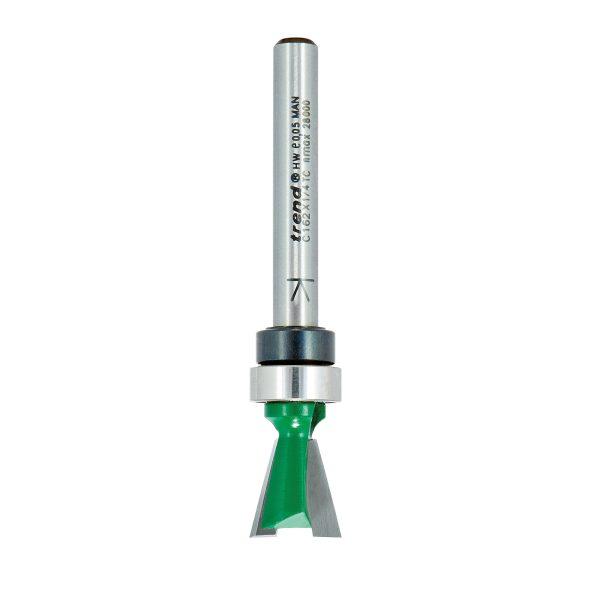 Trend C162X1/4TC Dovetail 12.7mm diameter x 104 degrees guided