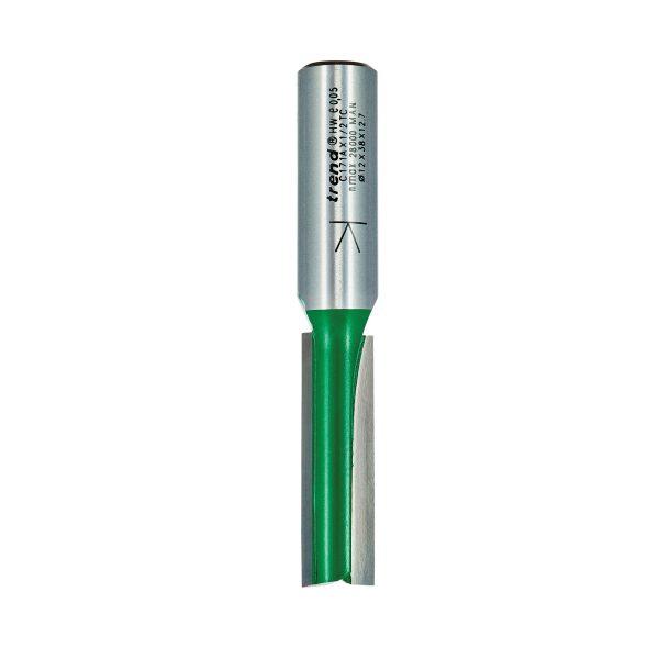 Trend C171AX1/2TC Two flute cutter 12mm diameter